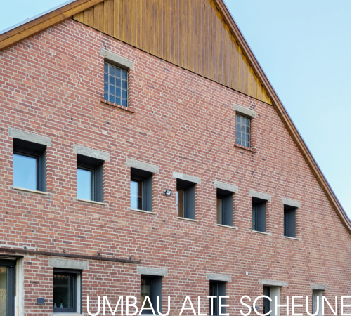 Umbau alte Scheune
