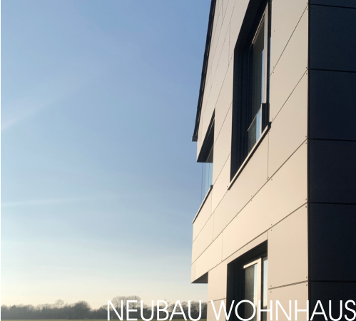 Neubau Wohnhaus