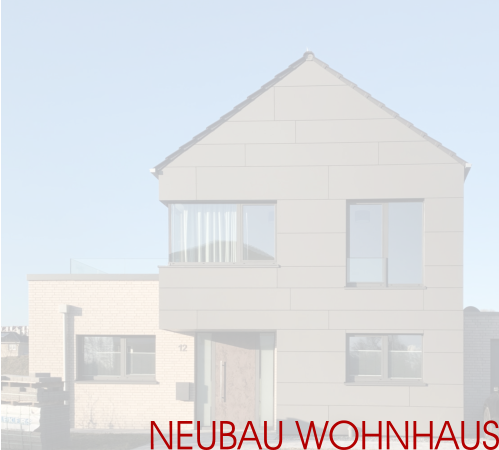 Neubau Wohnhaus