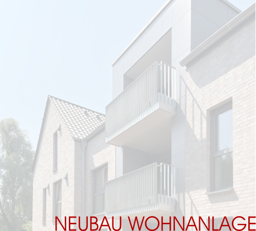 Neubau Wohnanlage