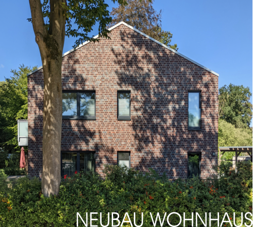 Neubau Wohnhaus